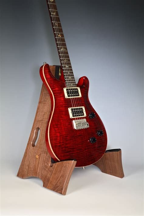 Custom Made Slay Frame Wooden Guitar Stand By Ds Design