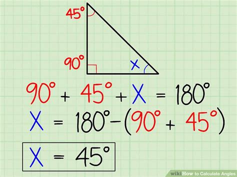 How To Calculate Angles 8 Steps With Pictures Wikihow