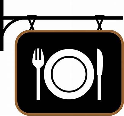 Restaurant Sign Clipart Clip Flawless Lunchtime Transparent