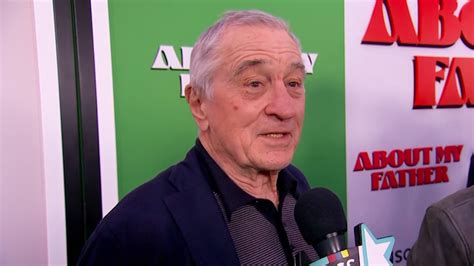 watch access hollywood highlight robert de niro says fatherhood is ‘a lot of excitement after