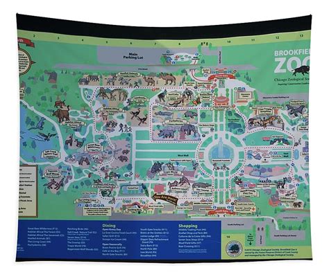 Brookfield Zoo Map