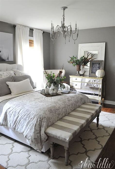Master bedroom decorating ideas grey walls. Dear Lillie | Small bedroom decor, Master bedrooms decor, Home bedroom
