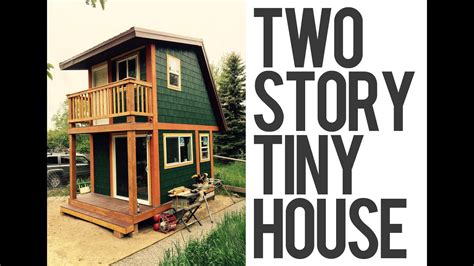 Two Eagle 2 Story Tiny House Exterior Design Ideas Ti