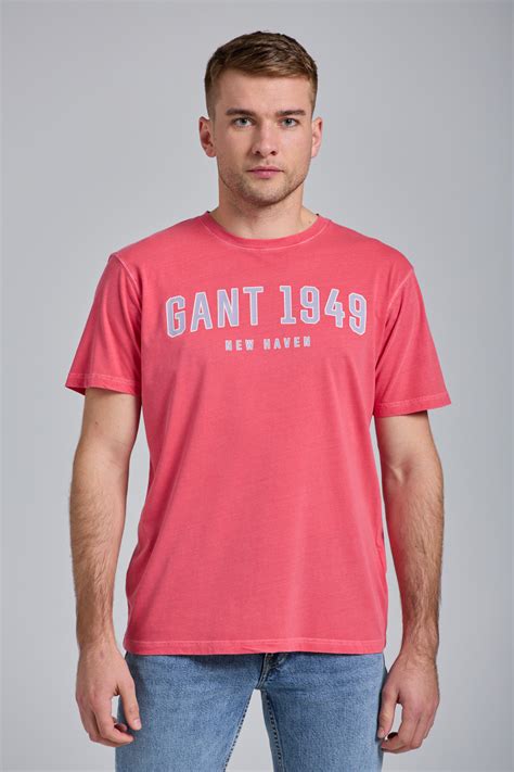 TriČko Gant D2 Gant 1949 Ss T Shirt Watermelon Pink Gant Cz