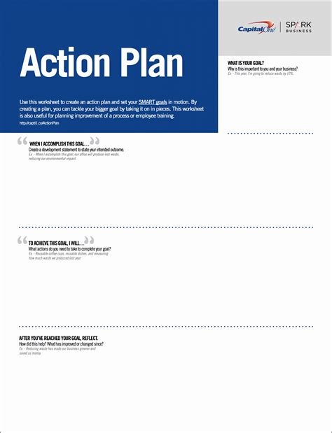 6 Business Action Plan Template Sampletemplatess Sampletemplatess