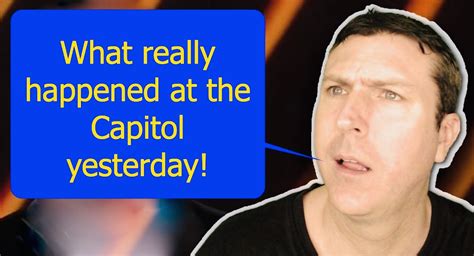 What Really Happened At The Capitol Yesterday Mark Dice Video