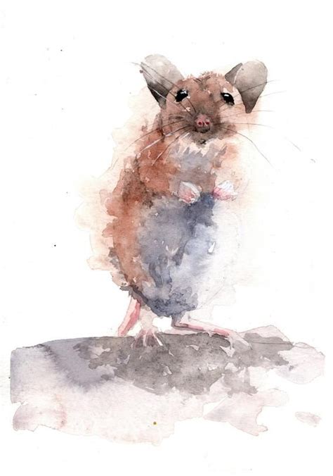 Field Mouse Numbered Limited Edition Giclee Print Of A Etsy