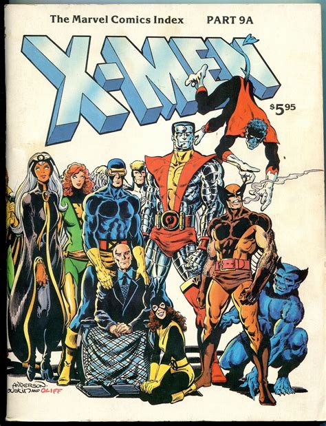 Marvel Comics Index 9a X Men Issue History Cover Gallery 2nd Print