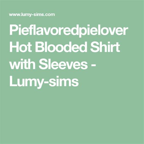 Sims 4 Bloody Shirt
