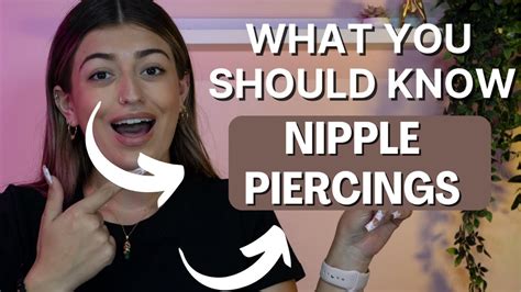 Nipple Piercing 101 👂 Youtube