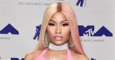 Nicki Minajs Camel Toe In Latex Will Leave You Wondering Where To Look Daily Star
