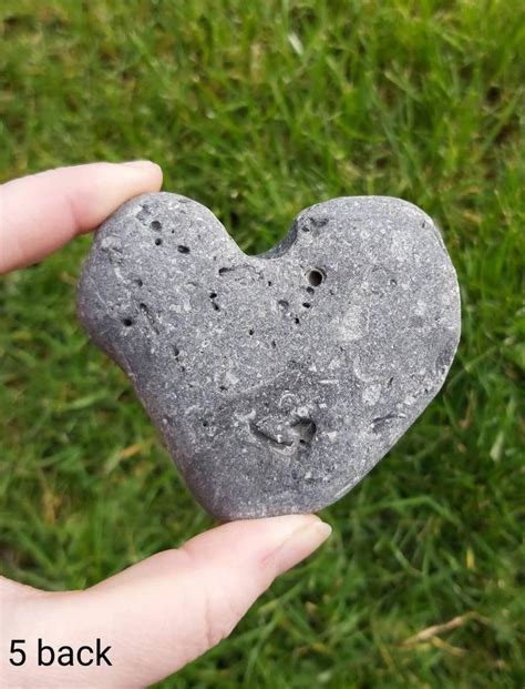 1 5 Irish Heart Shaped Stones Choose Your Own Irish Stone Heart