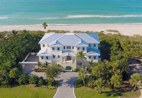 7395 Million Newly Built Beachfront Home In Longboat Key Fl Homes