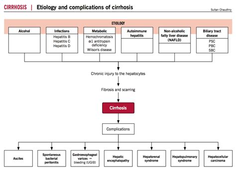 Different types of cancer can also cause this condition. Etiology and complications of cirrhosis | McMaster ...