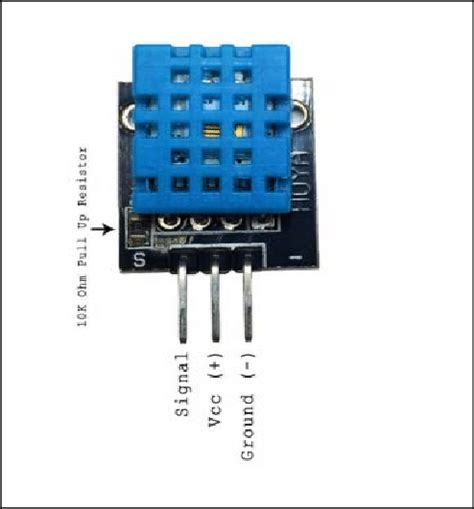 How To Setup Dht11 Sensor With Arduino Electronics Projects Hub Riset