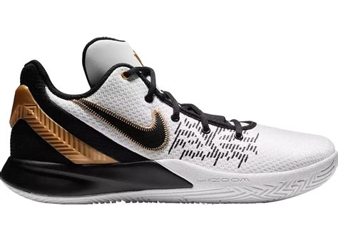 Nike Kyrie Flytrap 2 White Black Gold Sneakers