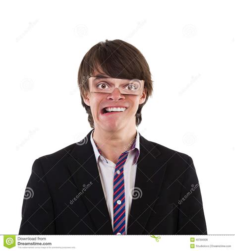 Confused Funny Guy Stock Photo Image Of Fake Culture 40784936