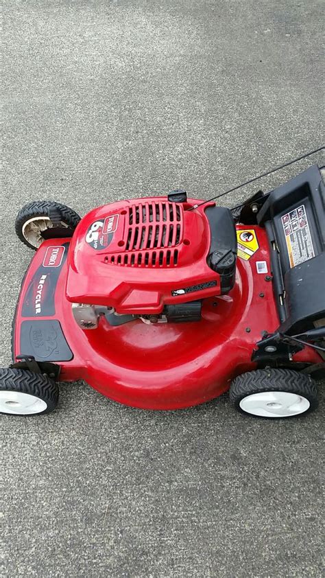 I've used the mower four or five times this season and suddenlly last week it would run (lower idle than normal) and then stall. Toro 6.5 hp 22" Lawn Mower for Sale in Tacoma, WA - OfferUp