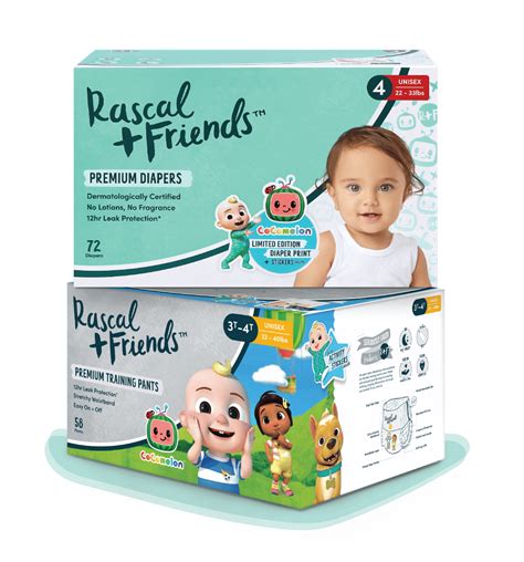 Free Rascal Friends Diaper Samples