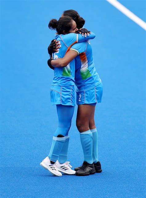 relive memorable moments from indian women hockey team s historic olympics quarterfinal win over