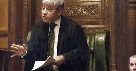 Commons Speaker John Bercow S New 37 000 Portrait And Coat Of Arms