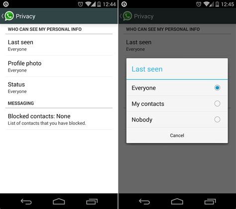 Whatsapp For Android Update Brings New Privacy Settings To Hide Last