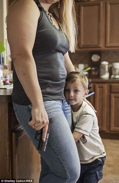 the texas women who carry their guns everywhere daily mail online