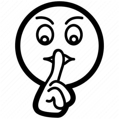 Emoji Emoticon Mute Quiet Silent Stop Icon Download On Iconfinder