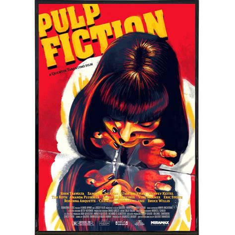 Pulp Fiction Film Poster Print The Original Underground