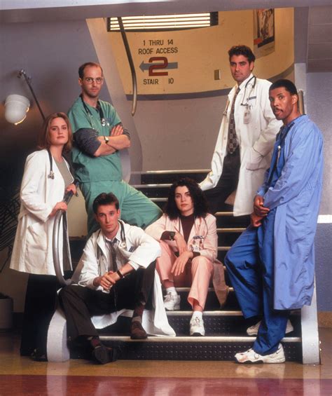 Er Cast Photo Season One 1994 L To R Sherry Stringfield Anthony