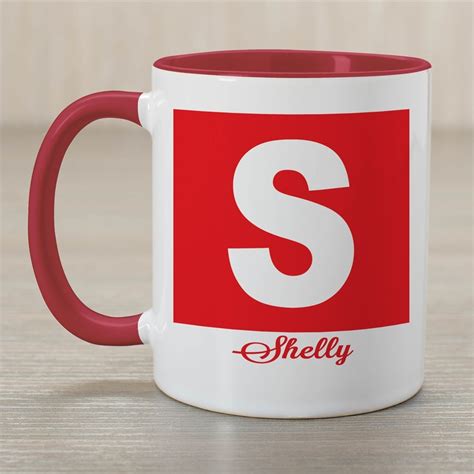 Monogrammed Mug Tsforyounow