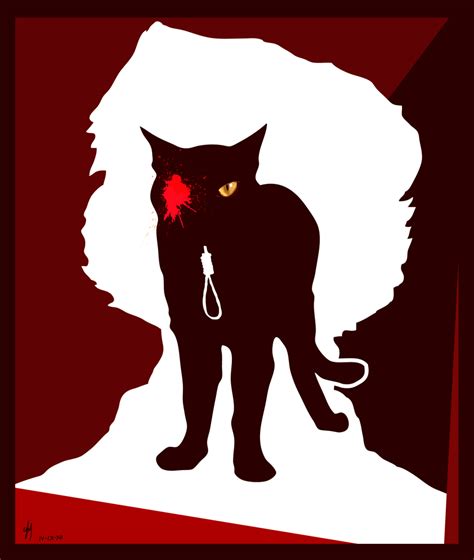 Edgar Allan Poe Black Cat By Thredith On Deviantart