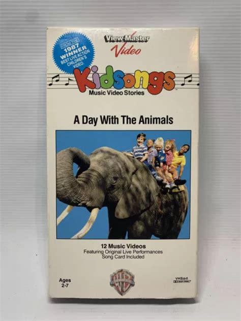 Vhs Kidsongs A Day At Camp Vhs 1990 View Master Video Hi Fi Eur 14