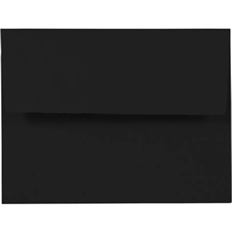 Jam Paper A2 Envelopes 4 38 X 5 34 Black 50 Per Pack