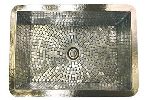 Beautiful Bathroom Sinks Decorated With Mosaic Tiles