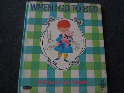 when i go to bed tell a tale whitman hb 1967 a counting book 2542
