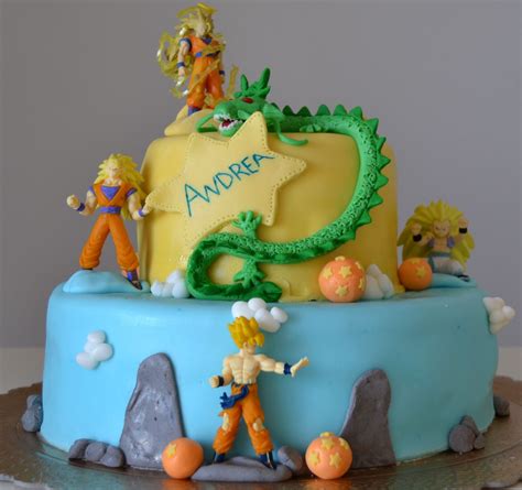 Dragon ball z birthday cake dragn ball cake visit now for 3d dragon ball z compression shirts. Buccia's Cakes: Torta Dragon Ball II