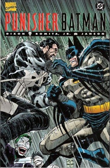 Pop Culture Shop Batman Vs Punisher Graphic Novel Marvel Dc Joker Robin