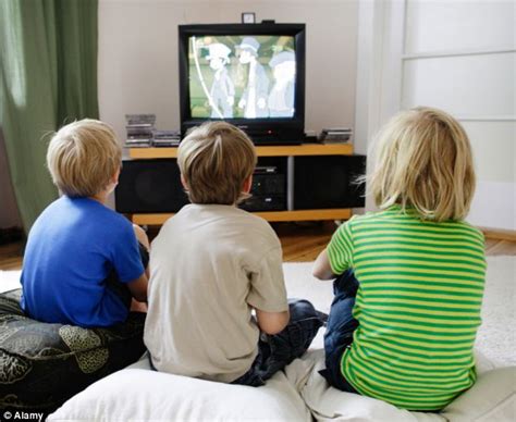 Tv Addict Children Are Harming Their Brains Daily Mail Online