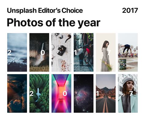 Unsplash Best Of 2017 Recognizing Exceptional Contributions By