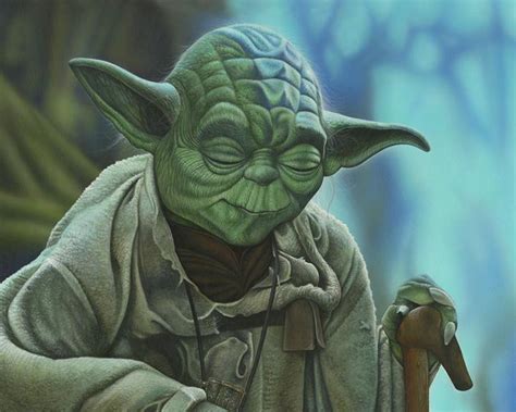 Yoda Star Wars Art By Damien Friesz