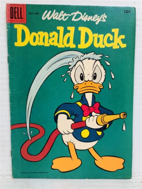 Walt Disneys Donald Duck 60 Dell Four Color Carl Barks Art 1958 24 99 Picclick