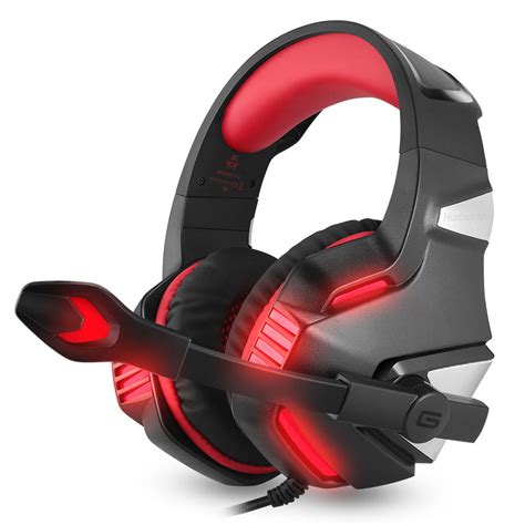 Hunterspider V3 35mm Wired Led Gaming Headphone Noise Cancelling With
