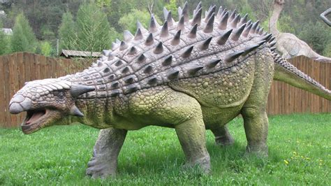 Ankylozaur Dinozaury W Juraparku W Bałtowie Ankylozaur By Flickr