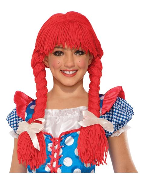 Deluxe Rag Doll Wig Costume Accessory