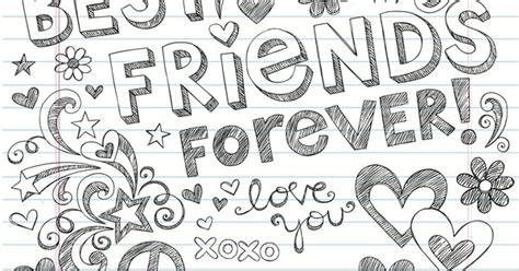 Best friends are a professional wrestling tag team, consisting of chuck taylor and trent baretta. cute bff doodle - my bffs | Pinterest - Bff, Kleurplaten ...