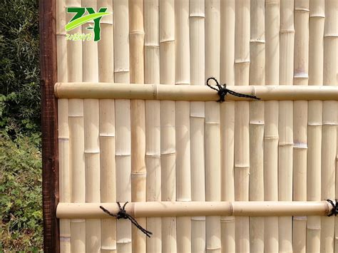 Zy 321 New Developed Bamboo Fence Panel For Gardenbackyard Bamboo