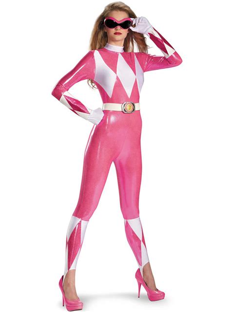 Costume De Power Rangers Rose Sexy Deluxe Funidelia