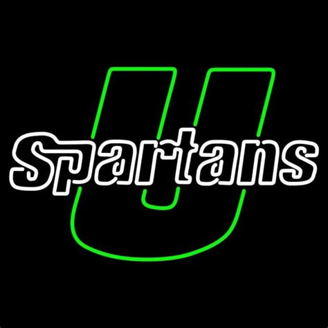 Custom Usc Upstate Spartans Primary 2003 Pres Logo Ncaa Neon Sign Neon