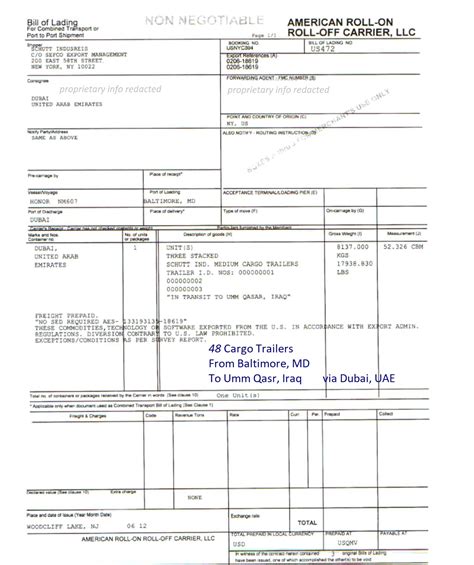 Guide to what is a bill of lading and its meaning. Baltimore Form C Bill Of Lading / Http Www Hicargo Com ...